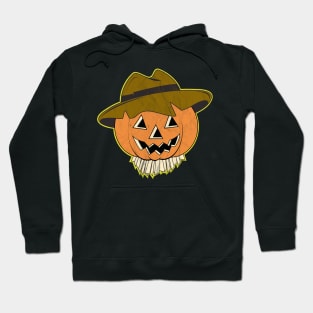 Vintage Halloween Scarecrow Hoodie